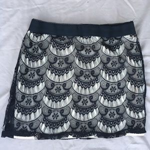 Xhilaration Lace mini skirt Sz. M